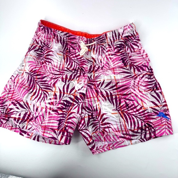 Tommy Bahama Tropical Swim Trunks -Size Medium - Picture 1 of 9